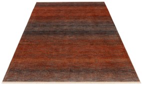 Obsession, Kusový koberec Laos 468 Coral, 80x235, červená, chodba / predsieň