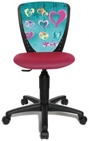 Topstar Topstar - detská stolička S'COOL NIKI - srdce, plast + textil