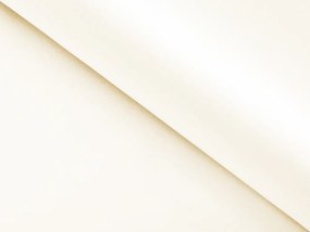 Biante Veľký teflónový oválny obrus TF-037 Smotanový bez vzoru 160x200 cm