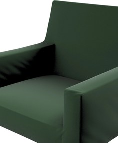 Návlek na stoličku s opierkami Nils farba produktu zelená látka lesklá, zamatová