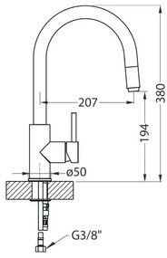 BATERIE DELOS - chrom