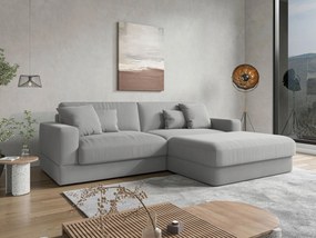 XXXLutz ROHOVÁ SEDAČKA, textil, sivá Sit & More - Sedačky - 000144027409