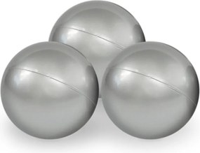 Suchý bazén pre deti 90 x 30 cm + 200 loptičiek - ružová