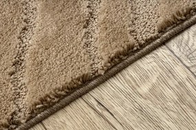 Sada kúpeľňových koberčekov SUPREME WAVES vlny, béžová