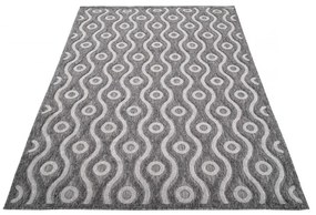 Kusový koberec Virginie sivý 80x200cm