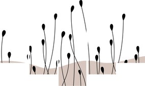 Obraz - Grafická lúka N⁰1 (150x105 cm)