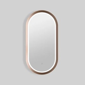 Zrkadlo so senzorom SAT Aurum 40x80 cm rose gold SATZAUR4080BRG