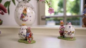 Bunny Tales veľkonočné porcelánová dóza v tvare kraslice so zajačikom Maxom, Villeroy & Boch