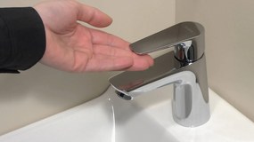 Hansgrohe Talis E, umývadlová batéria 80 s odtokovou súpravou s ťahadlom, chrómová, HAN-71700000