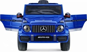 LEAN CARS Elektrické autíčko Mercedes AMG G 63 modré lakované