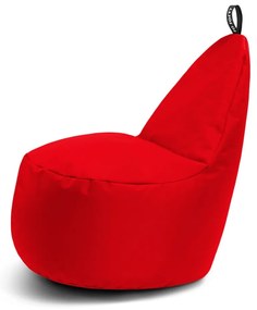 Červený detský sedací vak Lull M – So Soft?