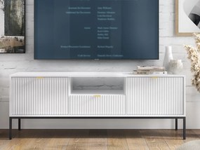 TV skrinka Nova, biela