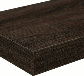 Nástenná polica 40 cm hnedá P-023 BK WAL