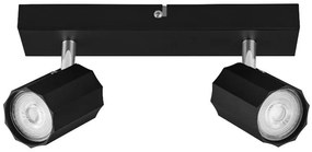 Livarno home Nástenné/stropné svietidlo (čierna)  (100393025)