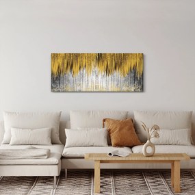 Obraz - Zlaté čiary (120x50 cm)