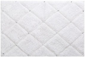 Dekorstudio Kúpeľňový koberček CHIC s kryštálmi v bielej farbe Rozmer koberca: 60x90cm