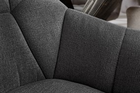 Stolička Papillon antracitová otočná