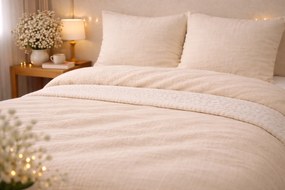 Mušelínové obliečky 140x200 z 100 % bavlny – jemné, priedušné, nežehlivé, vhodné pre citlivú pokožku