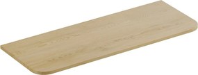 Závesná kúpeľňová skrinka Aster River s umývadlom 120 cm dub cremona/biela