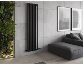 Mexen Texas, vykurovacie teleso 1800 x 460 mm, 719 W, čierna, W203-1800-460-00-70