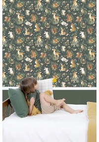 Detská tapeta 10 m x 50 cm Forest Friends – Lilipinso