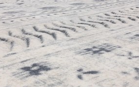 Biely vlnený koberec 230x340 cm Masi – Agnella