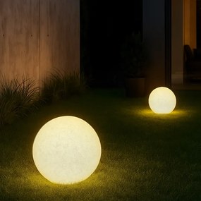 Vonkajšie dekoračné svietidlo LUMISTONE 1xE27/15W/230V IP65 priemer 38 cm