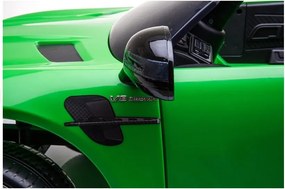 LEAN CARS Elektrické autíčko Mercedes GTR zelené, LED, MP3