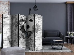 Paraván - Dynamic Football II [Room Dividers] Veľkosť: 225x172, Verzia: Jednostranný