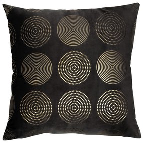 Tutumi Tutumi, obliečka na vankúš 45x45 cm, vzor BC08, čierna, NAZ-88010