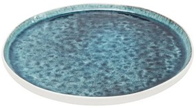 Mustique tanier modrý Ø27 cm