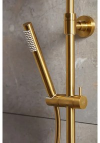 KFA Armatura 5736-920-31 - Sprchová sada s termostatickou batériou MOZA zlatá