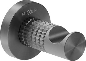 Mexen Triv, nástenný háčik na uteráky, grafitová matná, 70A33011-66