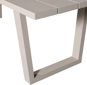 Kovový záhradný jedálenský stôl 87x240 cm Bear – WOOOD