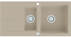 Granitový drez 1,5K 960x480 béžový