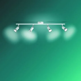 Philips - Bodové svietidlo LIMBALI 4xGU10/50W/230V biela