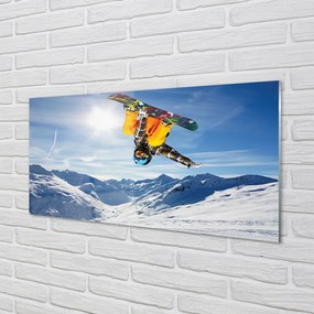 Obraz plexi Man mountain board 140x70 cm