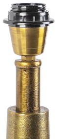 Stolná lampa v štýle Art Deco bronzová bez tienidla - Diverso