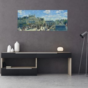 Obraz - Auguste Renoir, Pont Neuf, Paris, reprodukcia (120x50 cm)