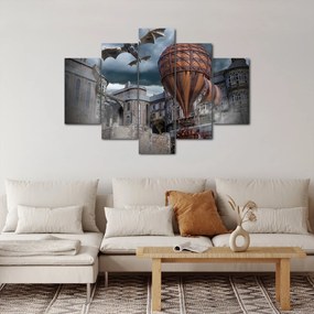 Obraz - Surrealistická krajina (150x105 cm)