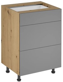 Kuchynská skrinka Langen D60S3 push beige