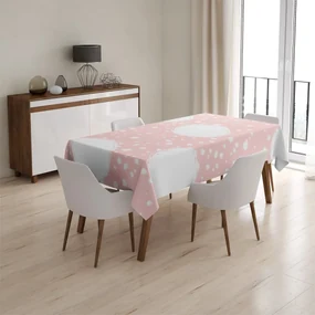 Sablio Obrus Biele fľaky - 130x170 cm
