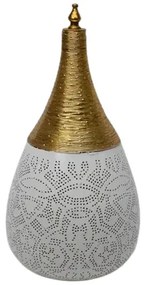 Stolná lampa filigree orient White & Gold WIRE DROP Ø20*45