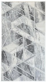 Koberec Merlyne 0,8/1,5 E565A SGZ52 krémový/tmavosivý