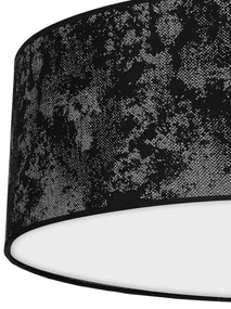 Stropné svietidlo SATINO 3xE27/60W/230V čierna/šedá