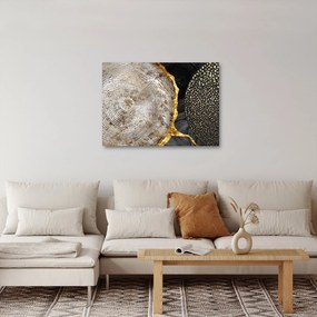 Obrázok - Kmeň stromu v koláži 2 (70x50 cm)