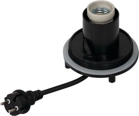 Kanlux 45930 - Vonkajšie svietidlo STONO 1xE27/15W/230V, Ø 20 cm, IP65, biele