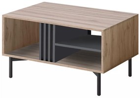 Konferenčný stolík Allmo AL14 dub estana svetlý/antracit