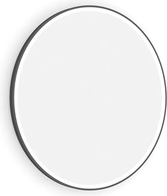 Nimco Čierne okrúhle LED zrkadlo priem. 600 - ZPC 28000R-90