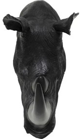 Rhino Head dekorácia čierna